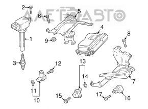 Блок ECU компьютер двигателя Mazda CX-9 16-