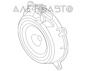 Difuzor portiera fata stanga Mazda CX-9 16-