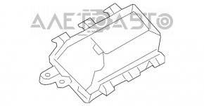 Airbag-ul de pasager din bordul Mazda CX-9 16-