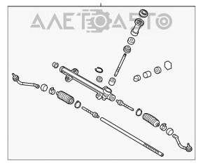 Рейка рулевая Kia Optima 11-15 под ЭУР новый OEM оригинал