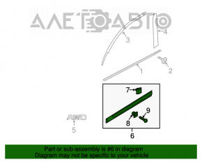 Capac usa fata inferioara stanga Kia Sorento 10-15