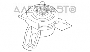 Pernele motorului dreapta Kia Sorento 10-15 2.4