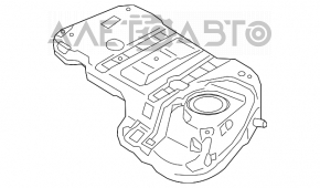 Топливный бак Kia Sorento 10-15 2.4, 3.3 FWD