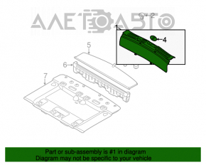 Capac portbagaj Kia Sorento 10-15