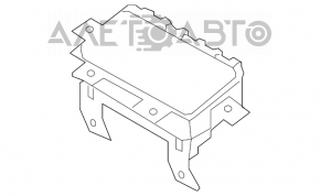 Подушка безопасности airbag пассажирская в торпеде Kia Sorento 10-13 дорест
