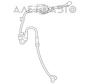 Провод датчика ABS задний левый Hyundai Santa FE Sport 13-16