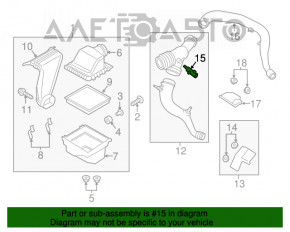 Contor de aer Ford Mustang mk6 15- 2.3T