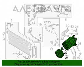 Compresorul de aer condiționat Lincoln MKC 15-