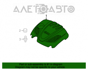 Capacul motorului Kia Optima 11-15 2.4