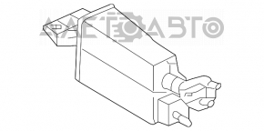 Recipientul cu absorbant de cărbune asamblat Hyundai Sonata 11-15