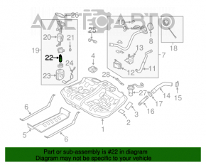 Pompă de combustibil Kia Optima 11-15 2.4