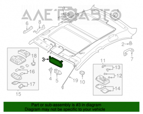 Capota stângă Hyundai Sonata 11-15, gri închis, fără cârlig