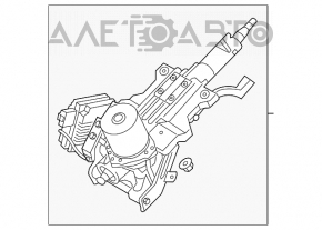 Рулевая колонка Hyundai Sonata 11-15 эур