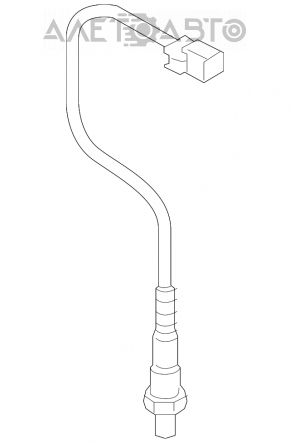 Sonda lambda a doua Hyundai Sonata 16-19 hibrid nou original OEM