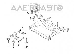 Grila frontala Infiniti G25 G35 G37 4d 06-14 rwd aluminiu