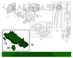 Colector de admisie pentru Infiniti QX30 17-