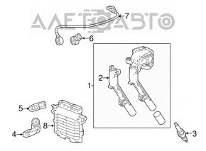 Bobina de aprindere Infiniti QX30 17-