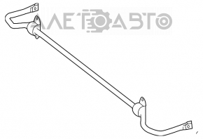 Stabilizator spate Infiniti QX30 17- AWD