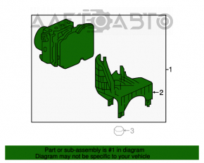 ABS АБС Infiniti QX30 17-