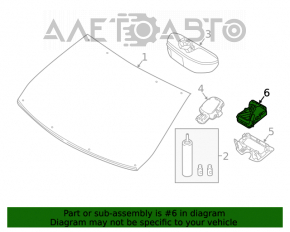 Camera de monitorizare a benzii pentru Infiniti QX30 17-