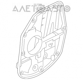 Geam electric cu motor spate dreapta Kia Optima 11-15