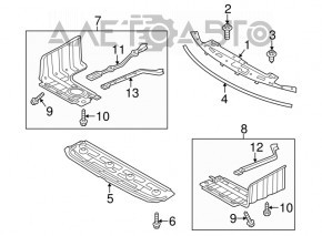 Husa televizor Kia Optima 11-13, noua, originala OEM.