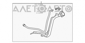 Заливная горловина топливного бака Kia Optima 11-15 2.4