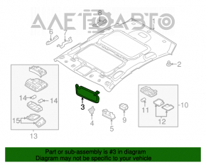 Capota dreapta Kia Optima 11-15 bej, fara cârlig.