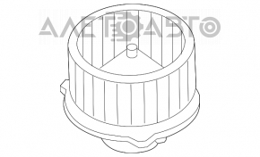 Motorul ventilatorului de încălzire Kia Optima 11-15, nou, original OEM.