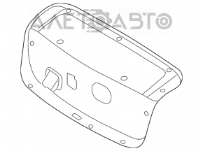 Capacul portbagajului Kia Optima 11-13 pre-restilizare.