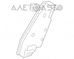 Airbagul pentru scaunul din stânga al Ford Focus mk3 15-18 reprezintă o pernă de siguranță.