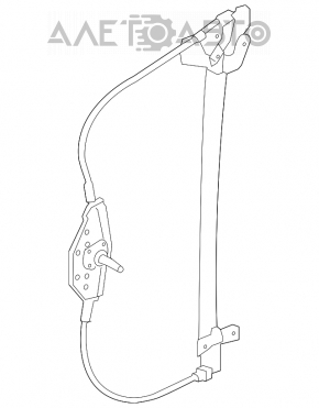 Geam electric cu motor fata stanga Ford Transit Connect MK2 13-