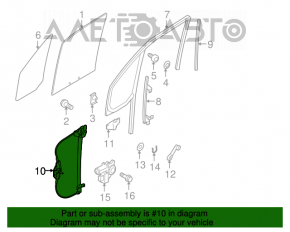 Geam electric cu motor fata stanga Ford Transit Connect MK2 13-