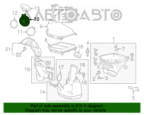 Conducta de aer pentru colectorul Honda Accord 13-17