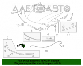 Capota Honda Accord 13-17