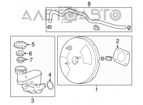 Amplificator de vidare pentru Honda Accord 13-17