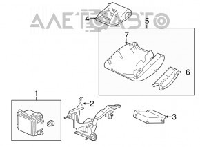 Camera de monitorizare a benzii pentru Honda Accord 13-15