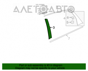 Capac usa spate stanga Honda Accord 18-22 înainte