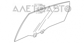 Стекло двери задней правой Honda Accord 18-22 царапины