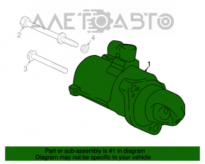 Стартер Honda Accord 18-22 1.5T