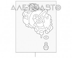 Компрессор кондиционера Honda Accord 18-22 1.5T