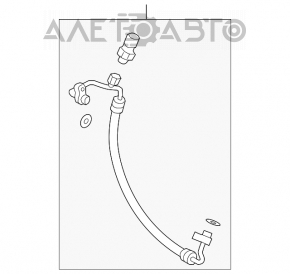 Bobina de condensare a compresorului de aer condiționat Honda Accord 18-22 1.5T