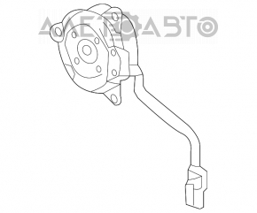 Motorul ventilatorului de răcire stânga al Honda Accord 18-22 1.5T 2.0T este defectă