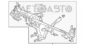 Tubul de subtorpilare pentru Honda Accord 18-22, cu întărire