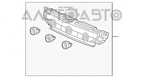 Управление климат-контролем Honda Accord 18-22