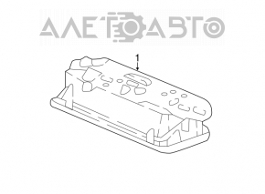 Iluminarea numărului de pe capacul portbagajului Honda Accord 18-22