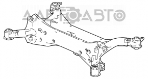 Подрамник задний Honda Accord 18-22 порваны сайленты
