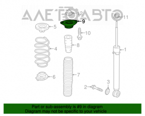 Suport amortizor spate dreapta Honda Accord 18-22