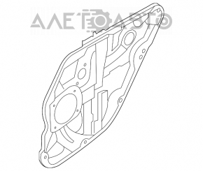 Geam electric cu motor spate dreapta Hyundai Sonata 11-15