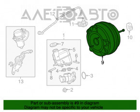 Amplificator de vidare Chrysler 200 15-17 2.4